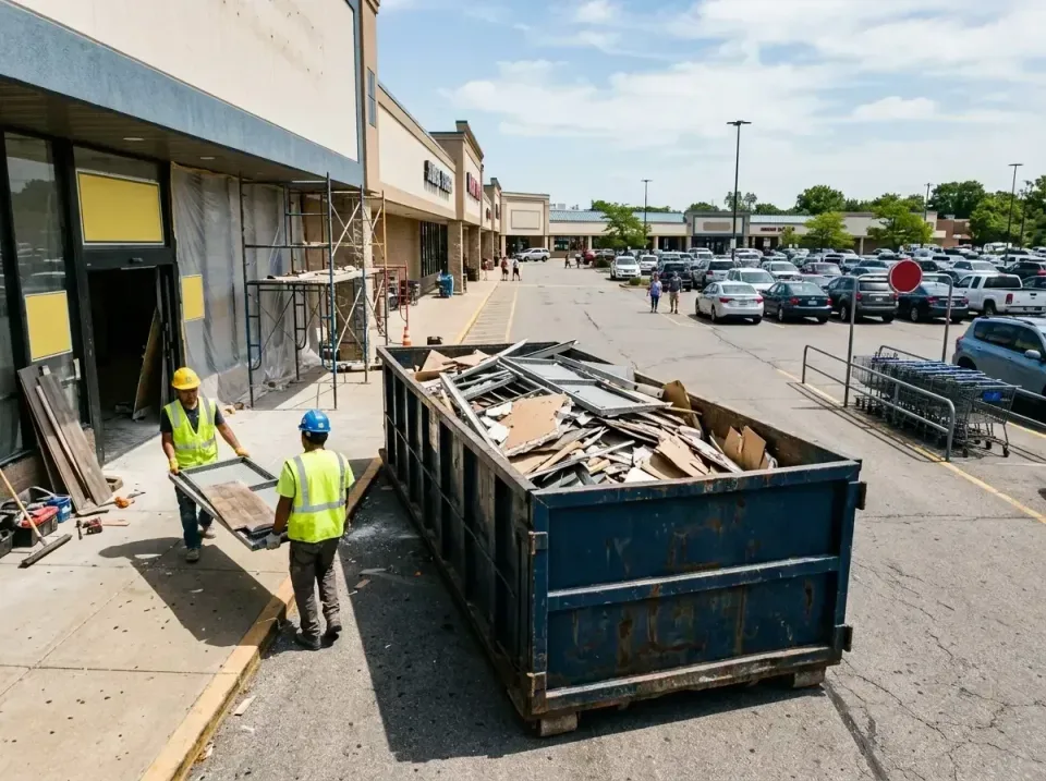 retail-store-renovation-debris-003 — frequently asked questions, Roll-off Dumpster Rentals in Robinson, IL